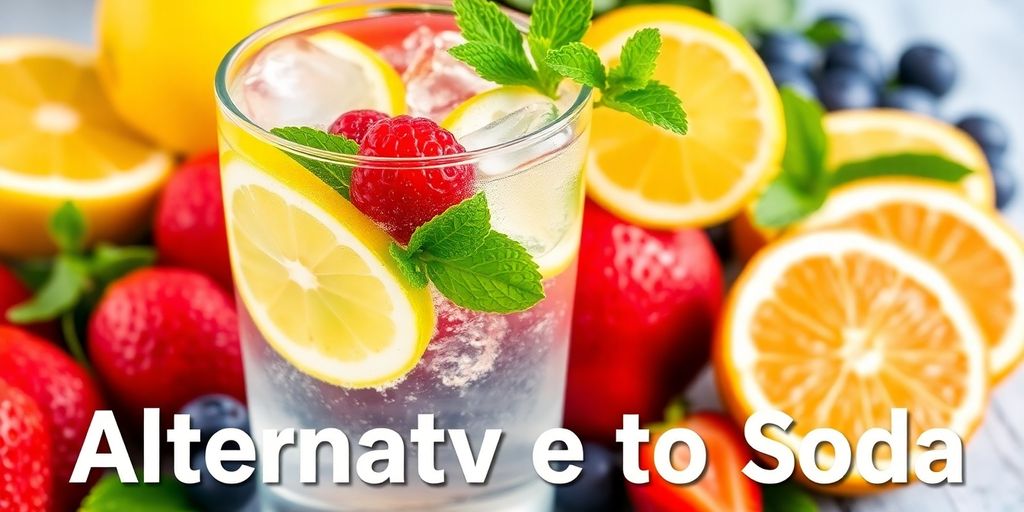Refreshing water with lemon and mint, promoting healthy choices.